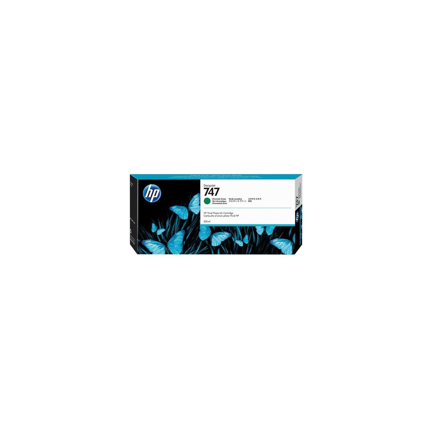 Cartouche Vert Chromatique HP pour Designjet Z6 - Z6dr - Z9+ ... (N°746)