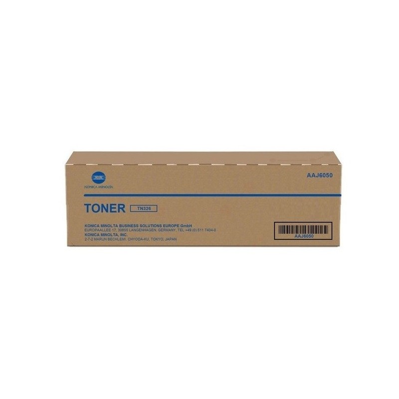 Toner noir Konica Minolta pour Bizhub 308 e,368 e,...(TN-326)