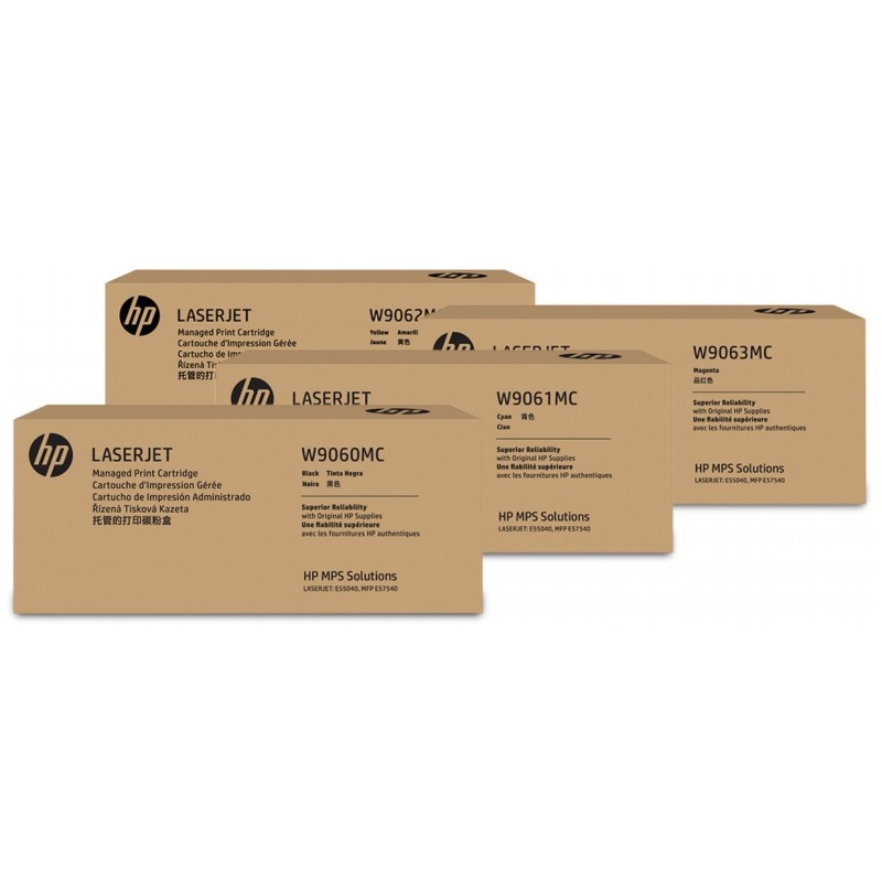 Toner Jaune HP pour laserjet managed E55040 - MFP E57540