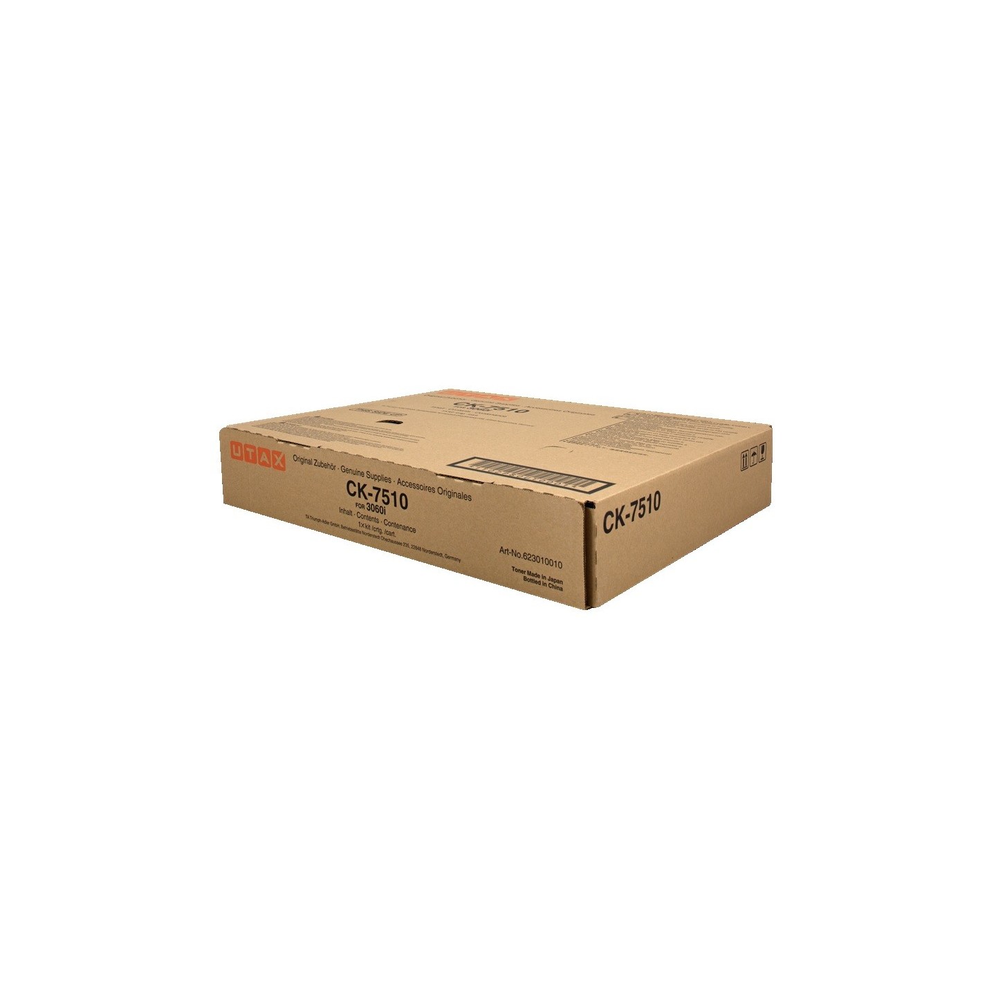 Toner NOIR UTAX pour MFP 3060i (CK-7510)