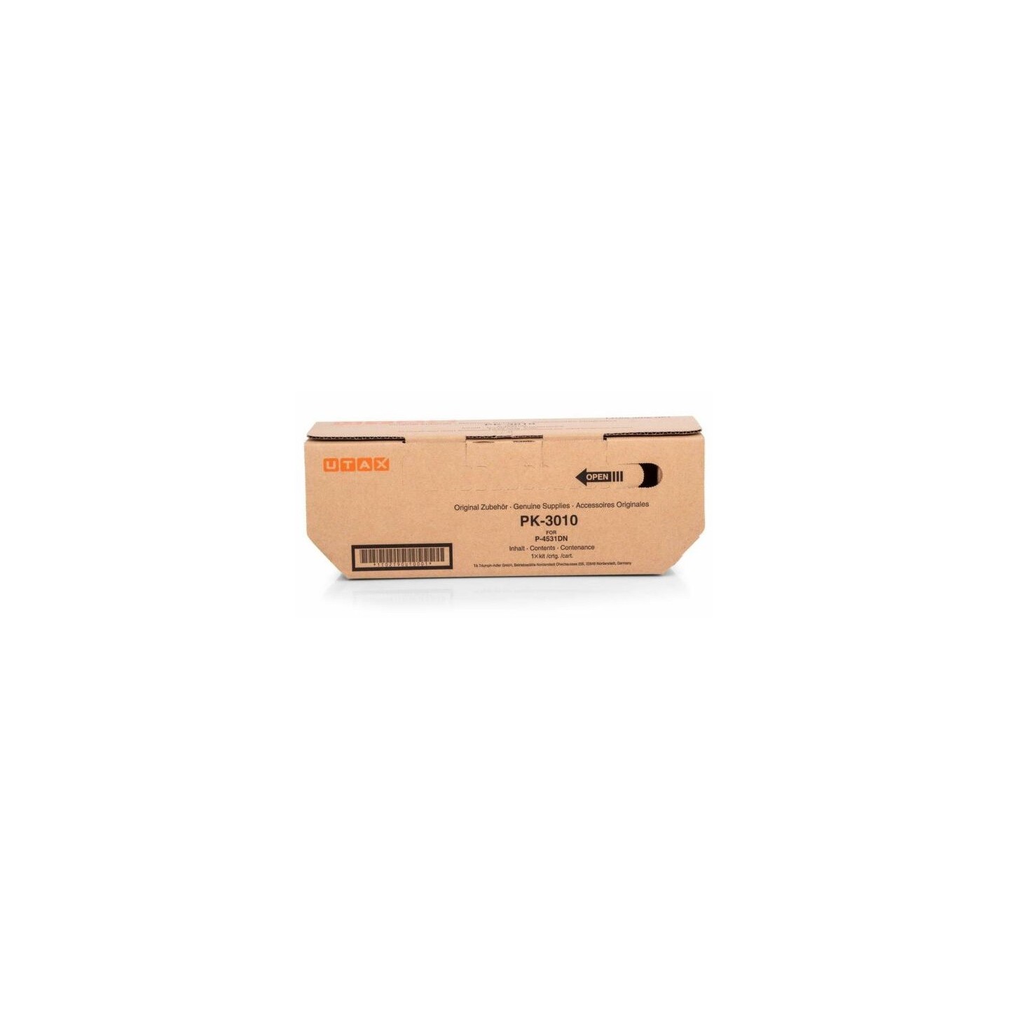Toner NOIR UTAX pour P4531dn (PK-3010)