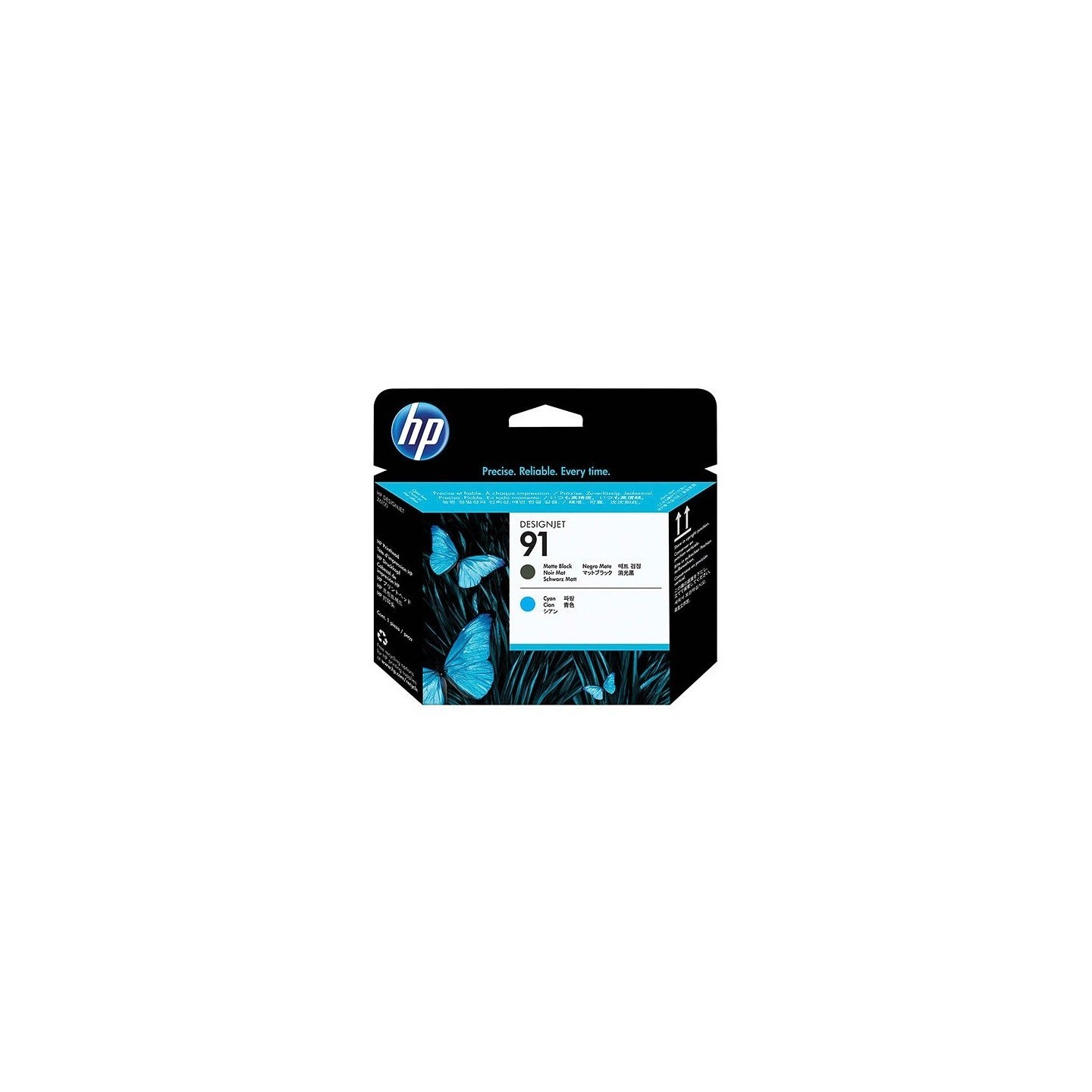 C9460A Tête d'impression Noir Mat & Cyan HP pour designjet Z6100 (N°91), Toner Express : achat en ligne deproduit HP