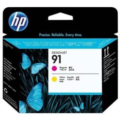 Tête d'impression magenta & jaune  HP pour designjet Z6100 (N°91), Toner Express : achat en ligne de Tête d'impression magenta &