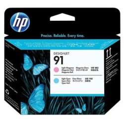 Tête d'impression light magenta & light cyan HP pour designjet Z6100 (N°91), Toner Express : achat en ligne de Tête d'impression
