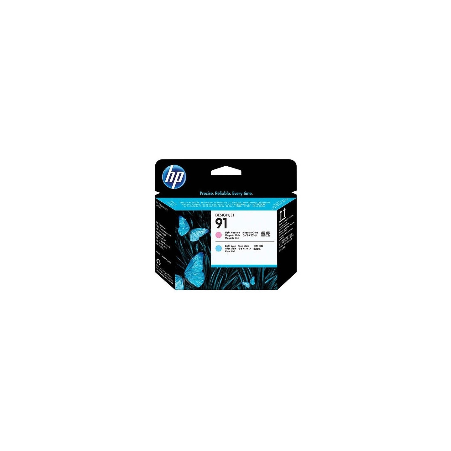 Tête d'impression light magenta & light cyan HP pour designjet Z6100 (N°91), Toner Express : achat en ligne de Tête d'impression