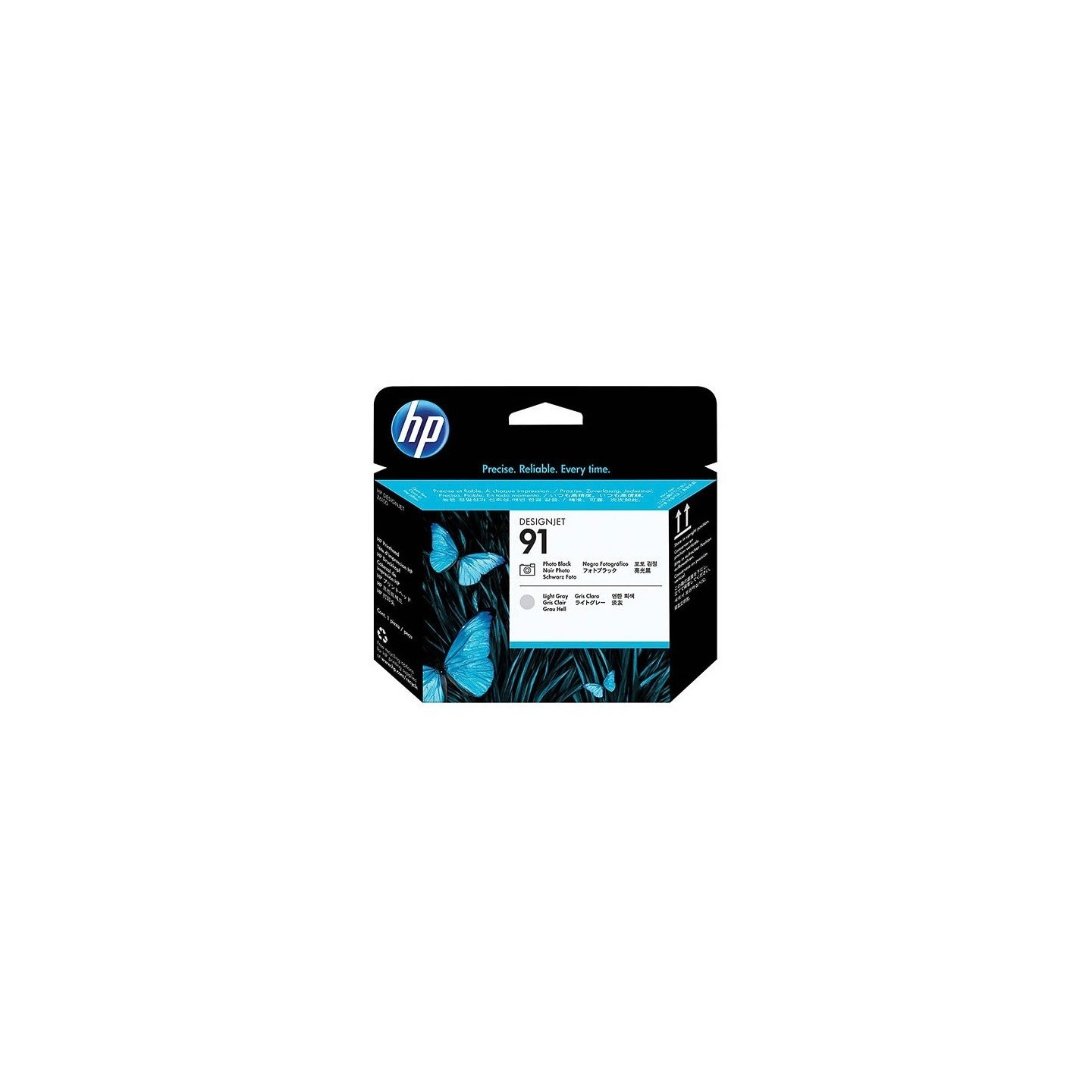 Tête d'impression photo noir & gris clair HP pour designjet Z6100 (N°91), Toner Express : achat en ligne de Tête d'impression ph