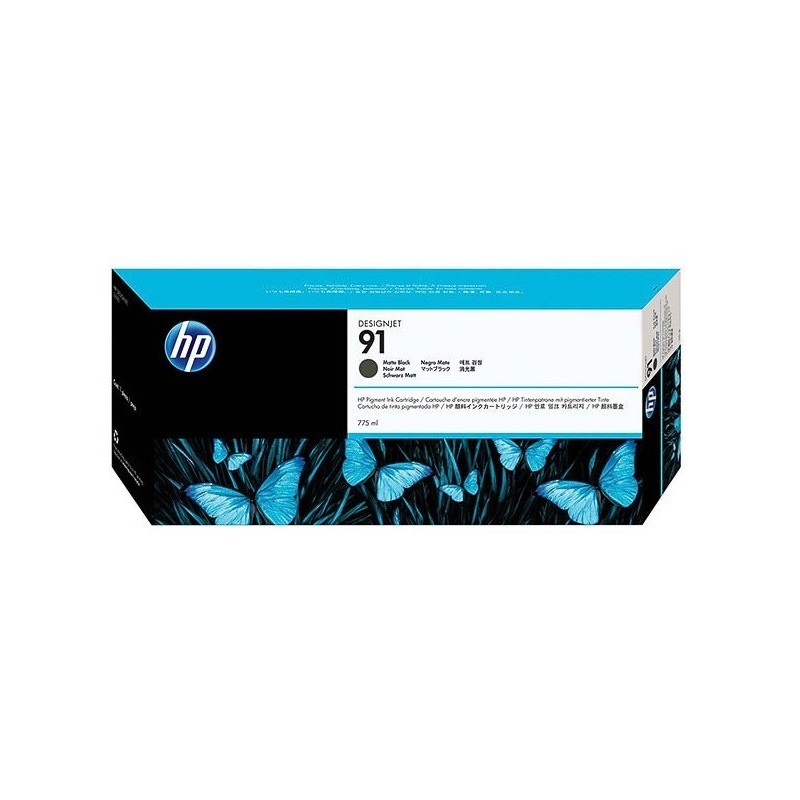 Cartouche noir mat HP pour designjet Z6100 (N°91), Toner Express : achat en ligne de Cartouche noir mat HP pour designjet Z6100 