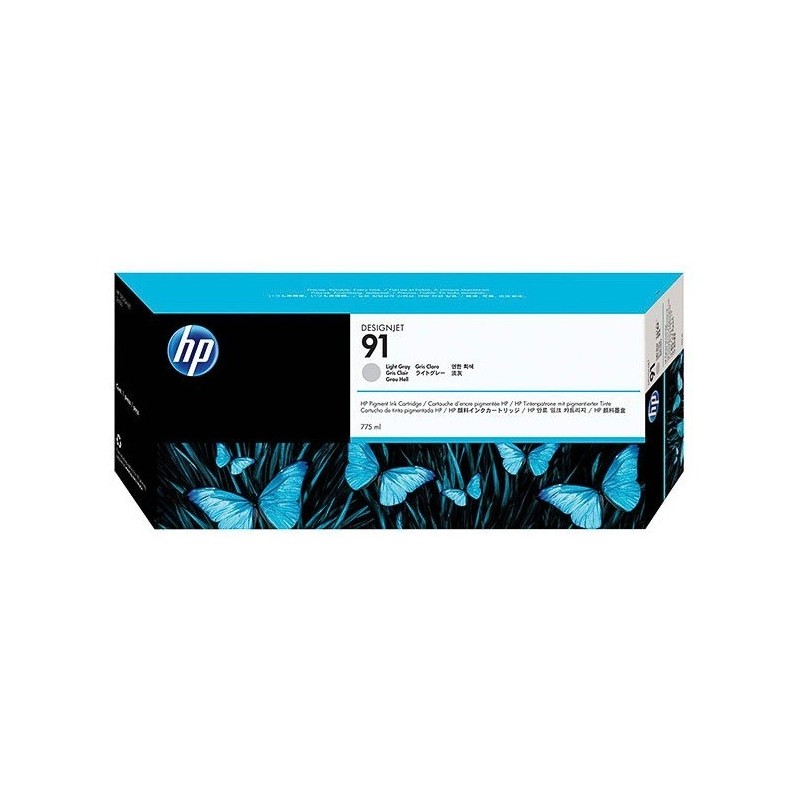 Cartouche gris clair HP pour designjet Z6100 (N°91), Toner Express : achat en ligne de Cartouche gris clair HP pour designjet Z6