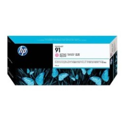 Cartouche magenta clair HP pour designjet Z6100 (N°91), Toner Express : achat en ligne de Cartouche magenta clair HP pour design