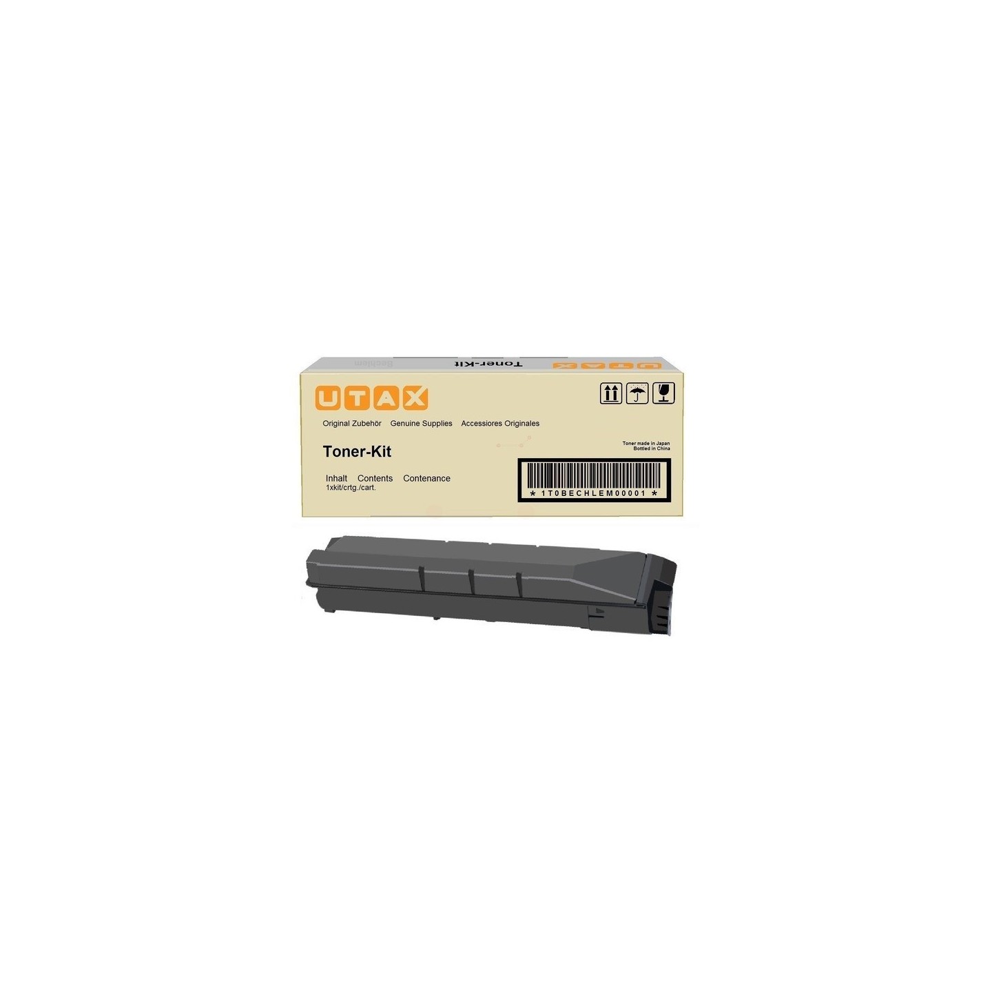 Toner NOIR UTAX pour CDC1945 (654511010) (654510010)