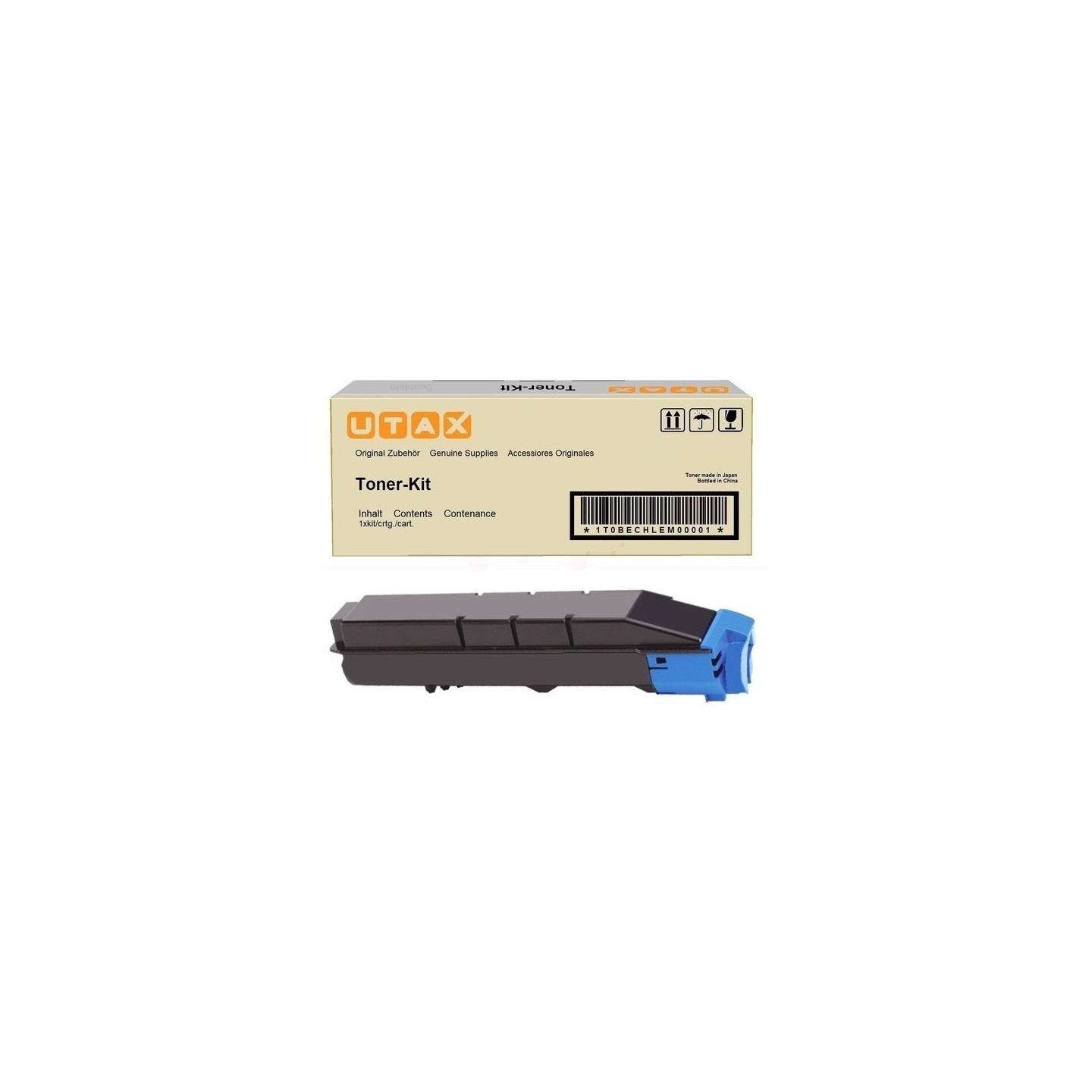 Toner Cyan UTAX pour CDC1945, ... (654510011)