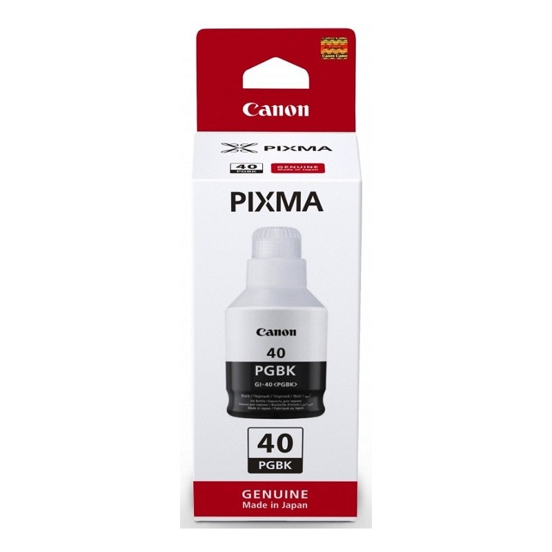 Cartouche d'encre noir Canon GI40PGBK pour PIXMA G5040... - 6 000 pages.