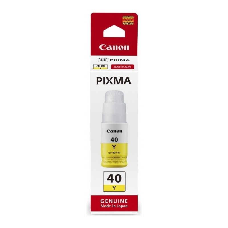 Cartouche d'encre Jaune Canon GI40Y pour PIXMA G5040... - 7 700 pages.