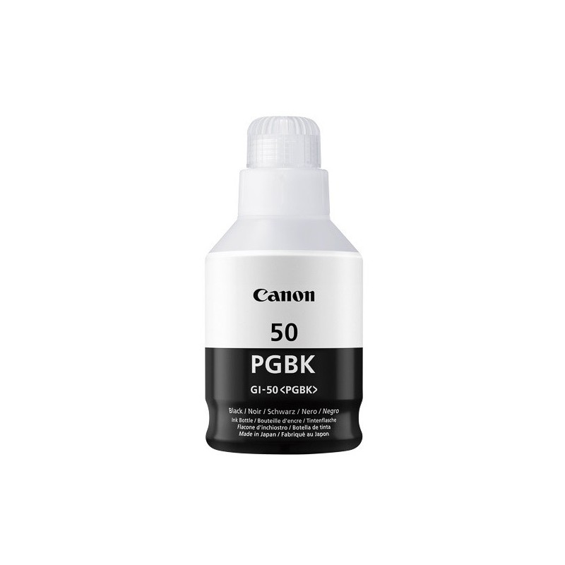 Cartouche d'encre Noir Canon GI50PGBK pour PIXMA G5050... - 6 000 pages.