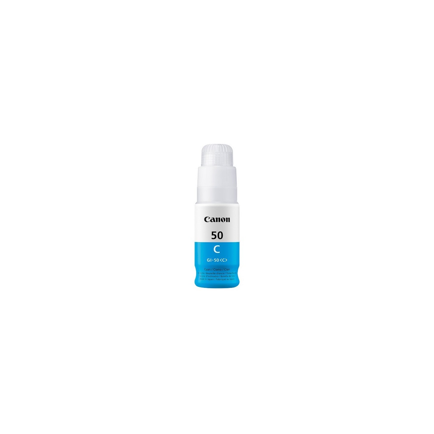 Cartouche d'encre Cyan Canon GI50C pour PIXMA G5050... - 7 700 pages.