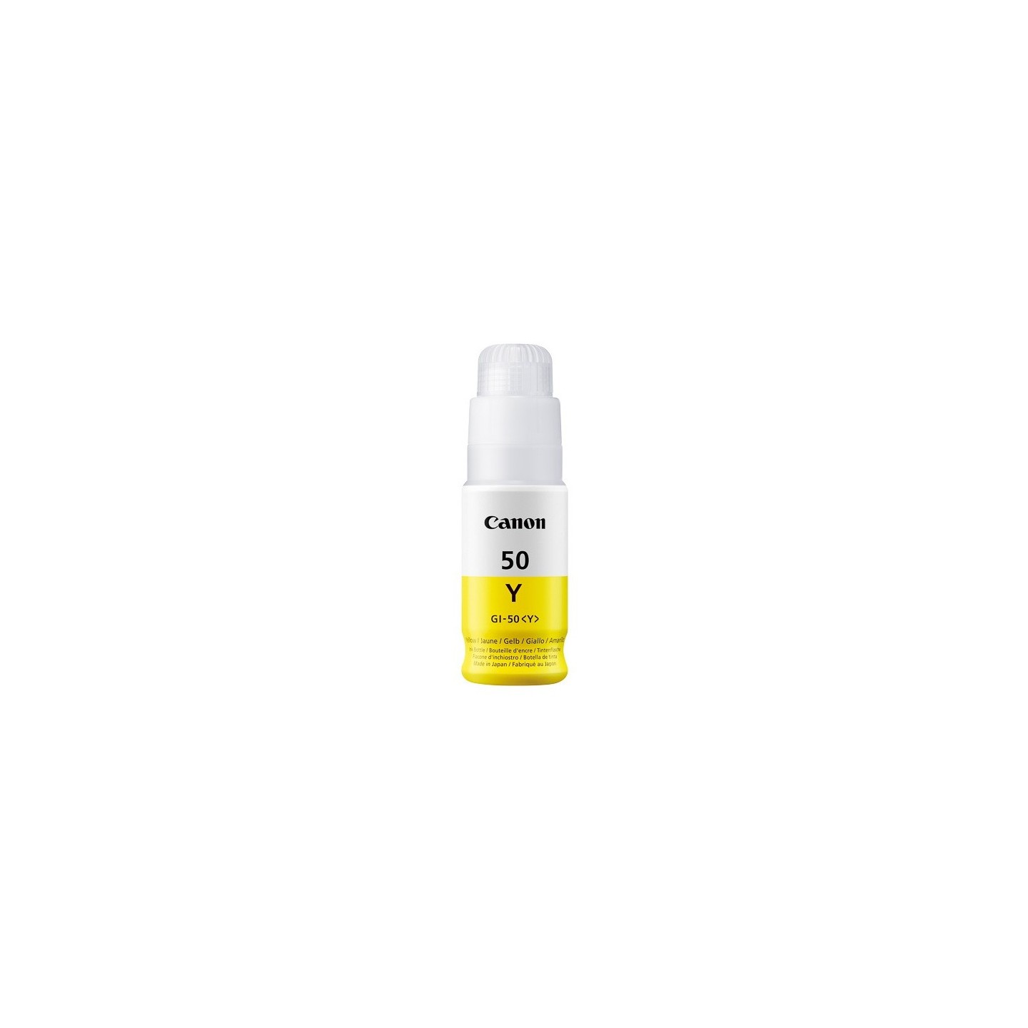 Cartouche d'encre Jaune Canon GI50Y pour PIXMA G5050... - 7 700 pages.