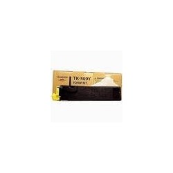 Toner jaune Kyocera TK500, Toner Express : achat en ligne de Toner jaune Kyocera TK500 pour imprimante