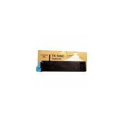 Toner cyan Kyocera TK500, Toner Express : achat en ligne de Toner cyan Kyocera TK500 pour imprimante