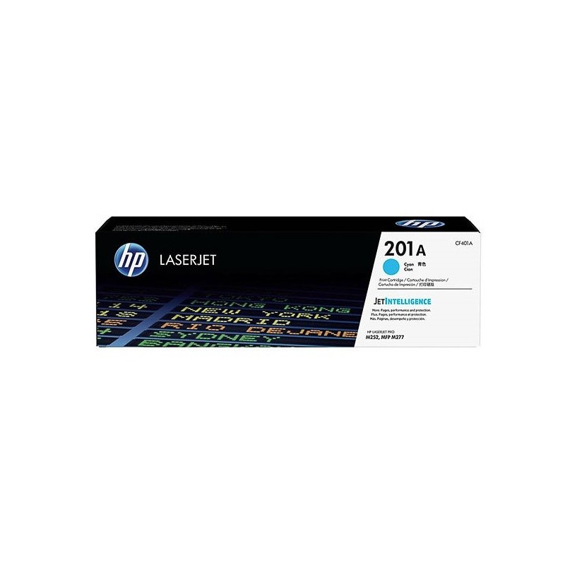 Toner Cyan HP pour Color LaserJet Pro M252 / M277.... (201A)