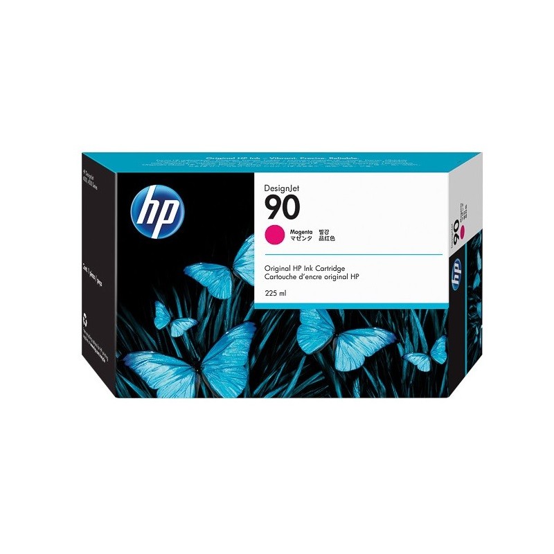 Cartouche magenta HP pour designjet 4000 ... (N°90)