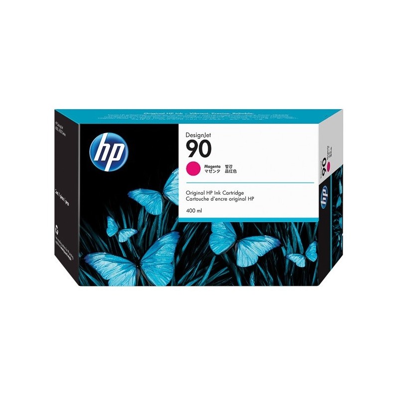 Cartouche magenta HP haute capacité pour designjet 4000 ... (N°90)