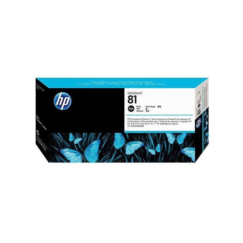Tête d impression + Kit Nettoyage Noir HP pour Designjet 5000 ...(N°81)