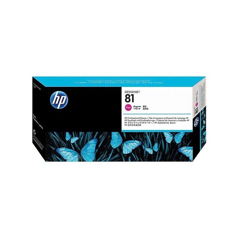 Tête d impression + Kit Nettoyage Magenta HP pour Designjet 5000 ...(N°81)