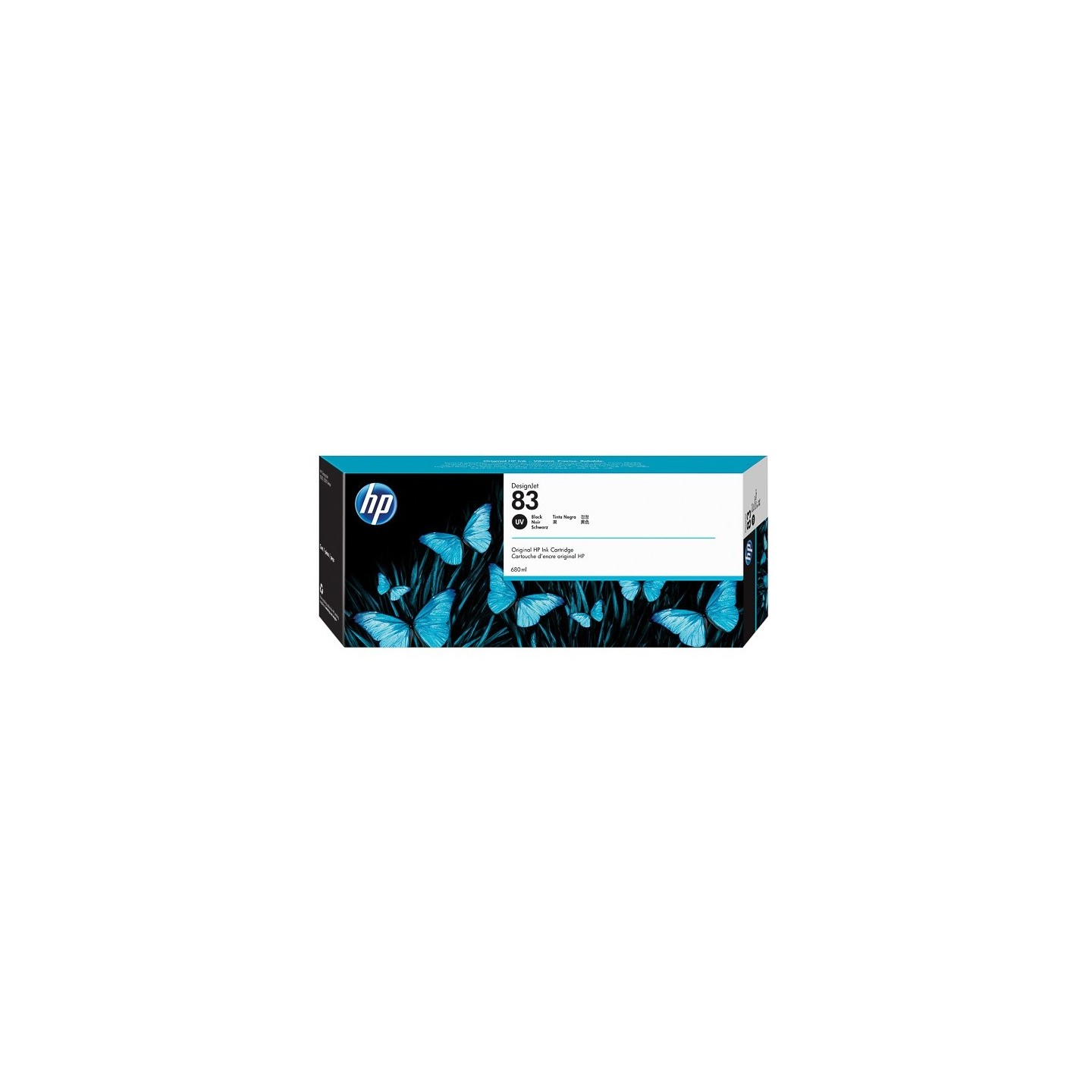 Réservoir Encre Noire UV HP pour Designjet 5000 ...  (N°83)