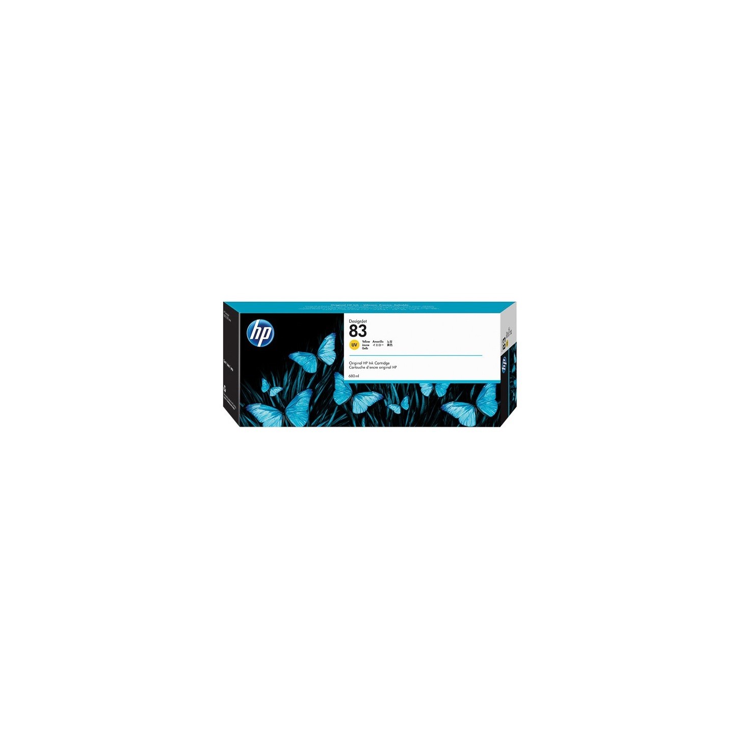 Réservoir Encre Jaune UV HP pour Designjet 5000 ...  (N°83)