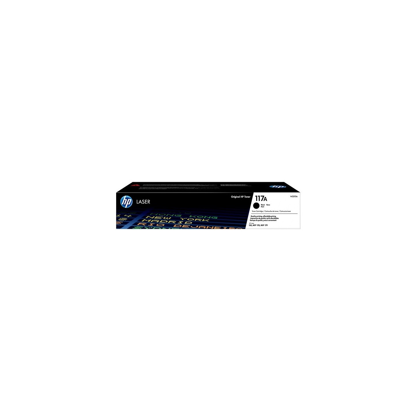 Toner noir HP pour Color LaserJet MFP 178 / 179 (117A)