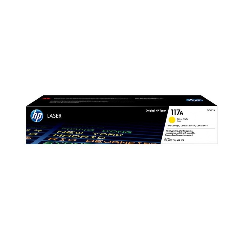Toner Jaune HP pour Color LaserJet MFP 178 / 179 (117A)