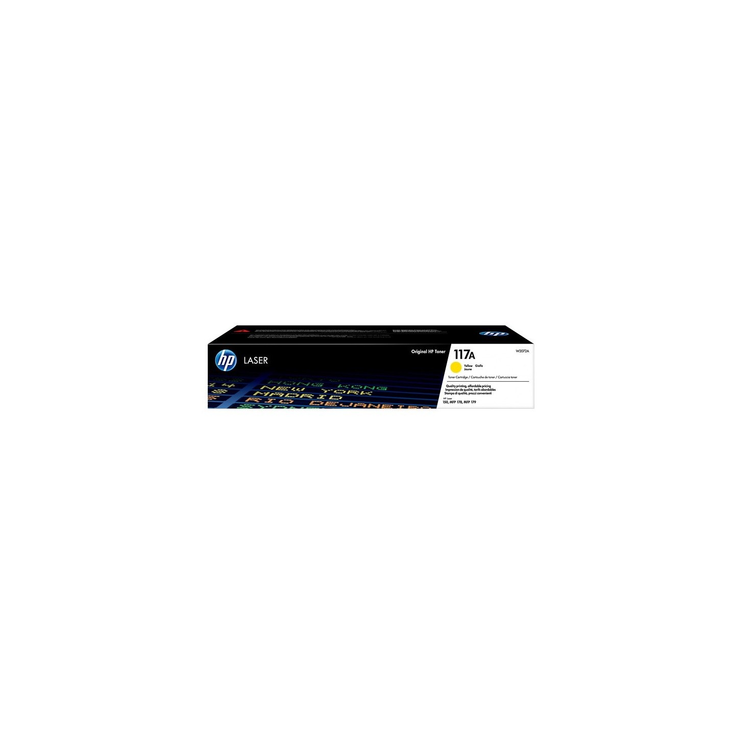 Toner Jaune HP pour Color LaserJet MFP 178 / 179 (117A)
