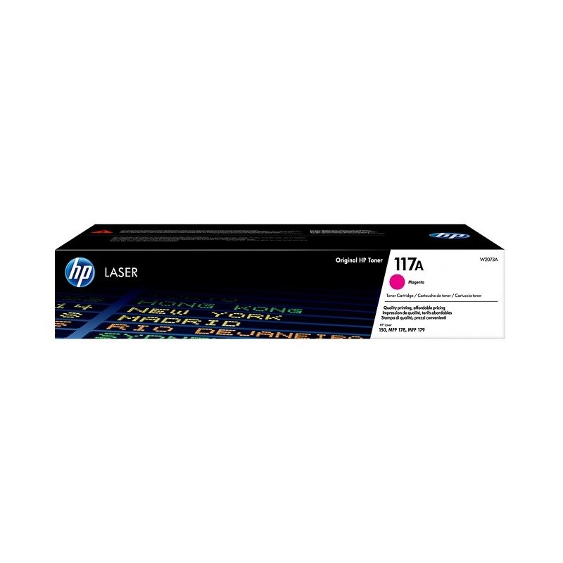Toner Magenta HP pour Color LaserJet MFP 178 / 179 (117A)
