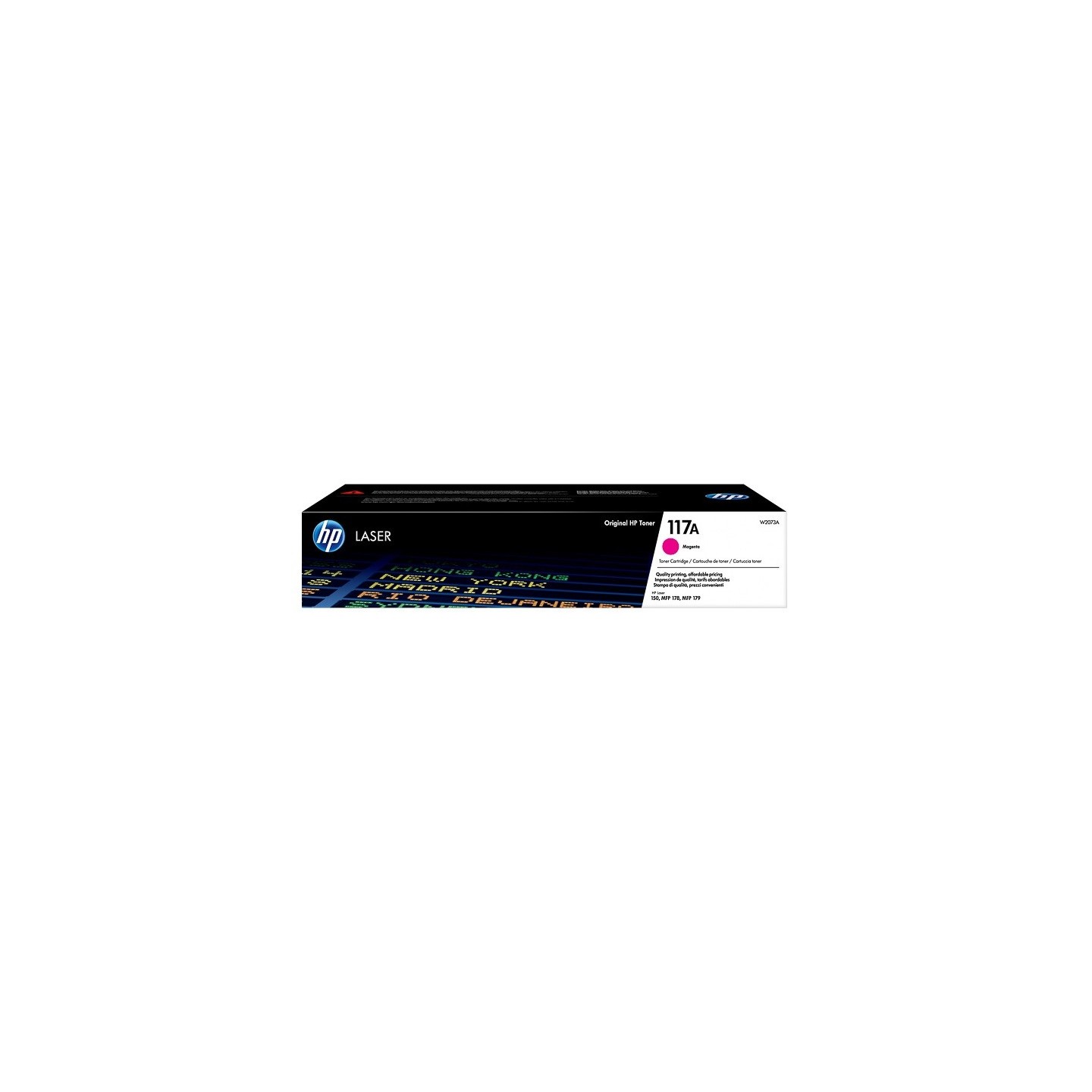 Toner Magenta HP pour Color LaserJet MFP 178 / 179 (117A)