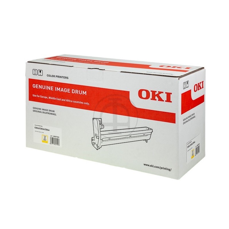 Unité tambour Jaune Oki pour C824 / C834 / C844 (30 000 pages)