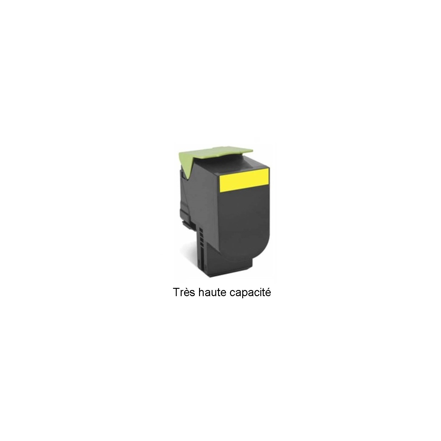 Toner Jaune générique très haute capacité pour Lexmark CX510...  (802XY)
