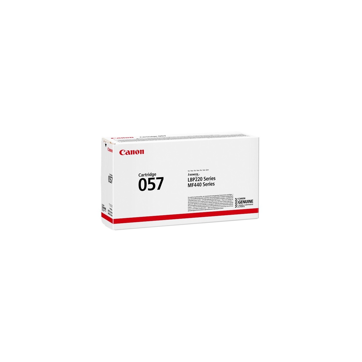 Cartouche Toner Noir pour Canon i-SENSYS MF443w, MF445dw, ... (N°057)