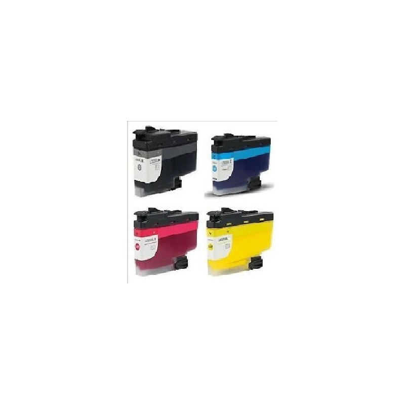 Pack de 4 Cartouches Jet d'encre générique haute capacité pour multi-fonction BROTHER  MFC-J5945DW...