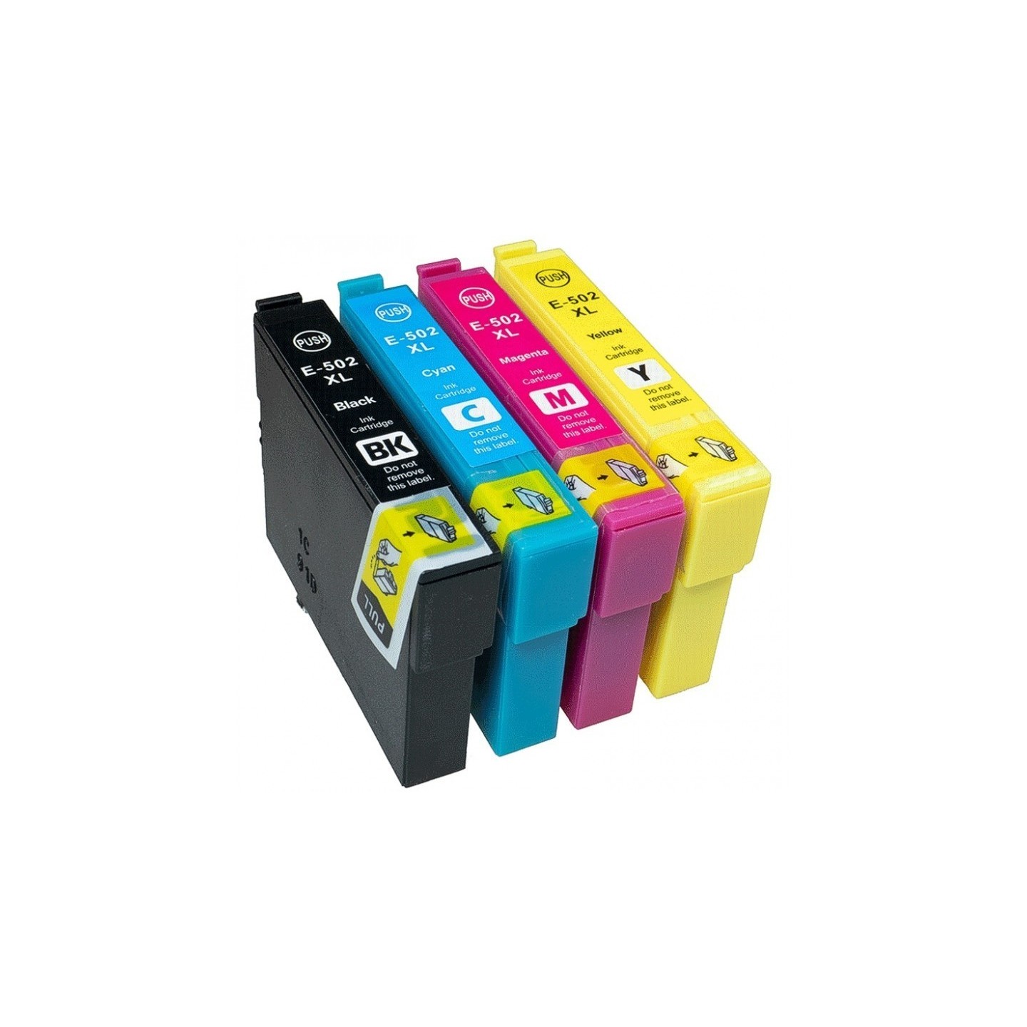 Multipack 4 encres CMYK génériques haute capacité pour Epson WorkForce WF-2860dwf ... (n°502XL)