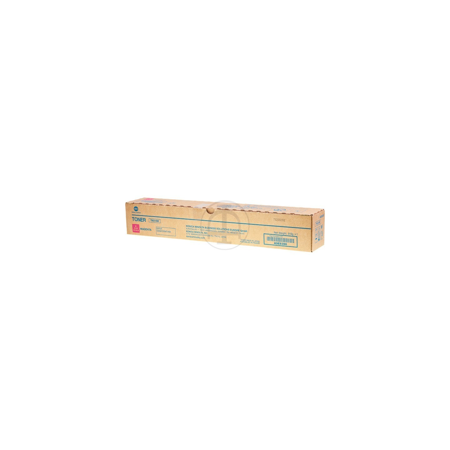 Toner magenta Konica Minolta pour Bizhub C458/ C558/ C658 (TN514M)