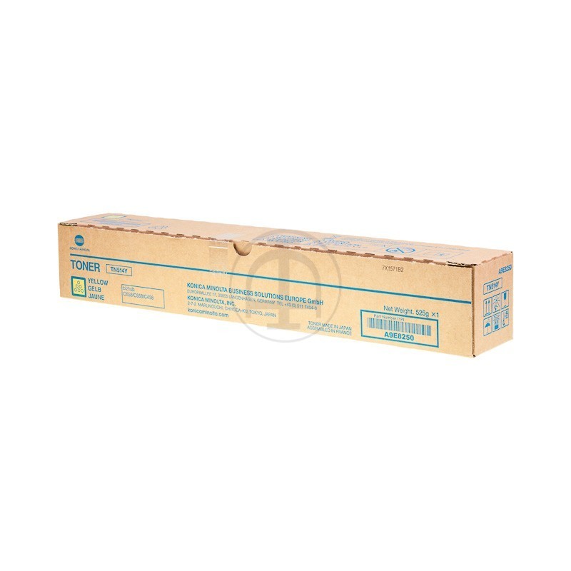 Toner jaune Konica Minolta pour Bizhub C458/ C558/ C658 (TN514Y)