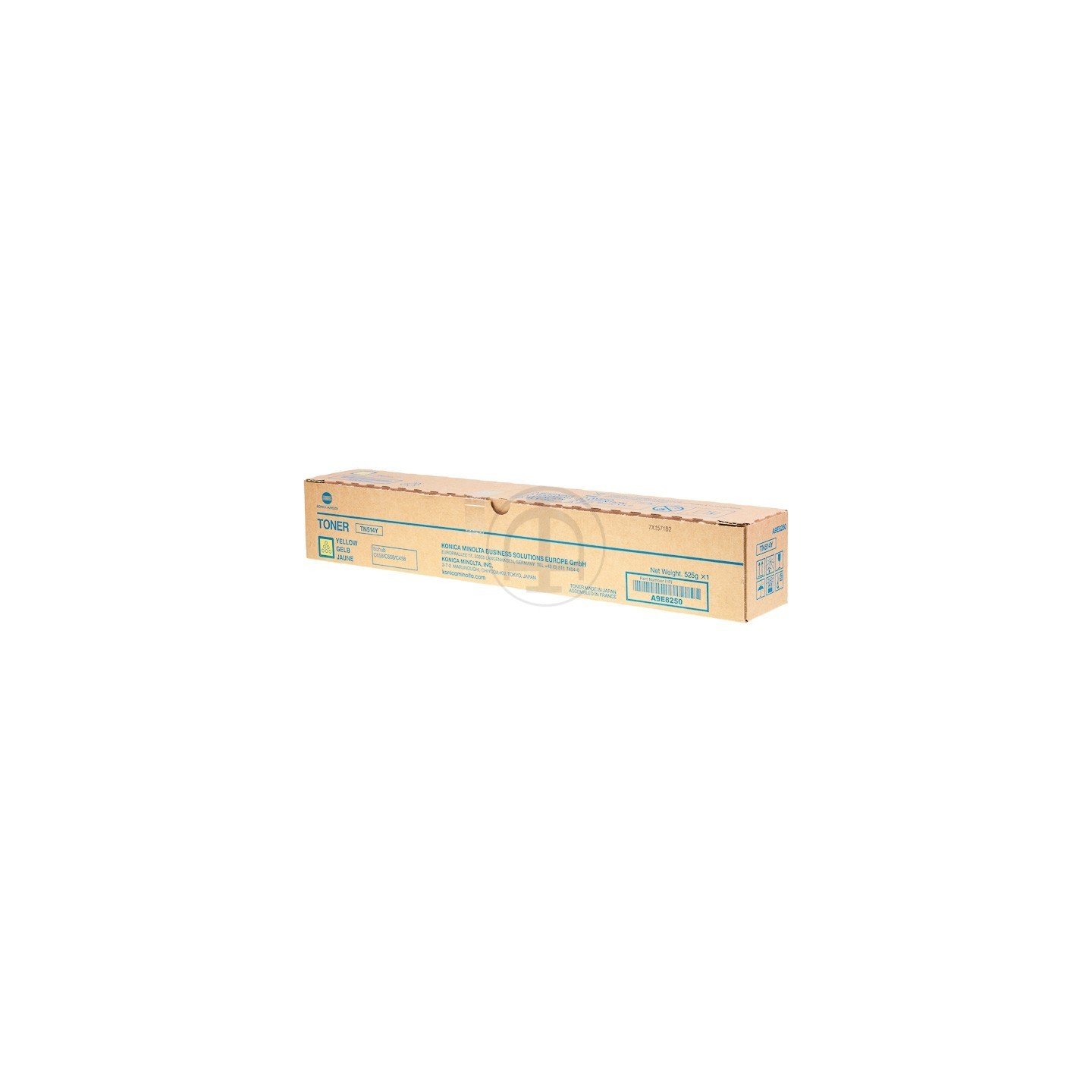 Toner jaune Konica Minolta pour Bizhub C458/ C558/ C658 (TN514Y)