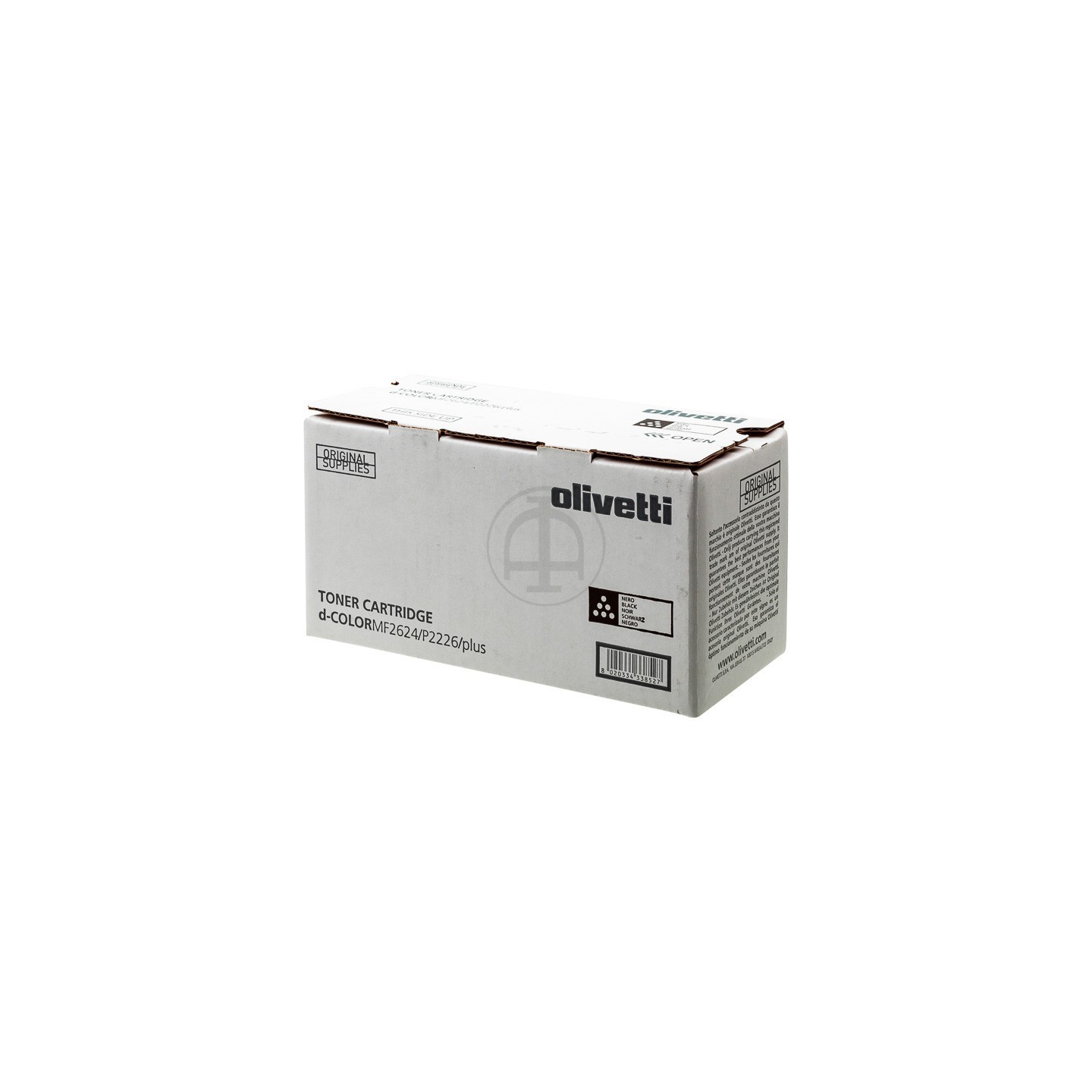 Toner Laser Noir Olivetti pour D-Color MFP 2226/ 2226PLUS/ 2624/ 2624PLUS