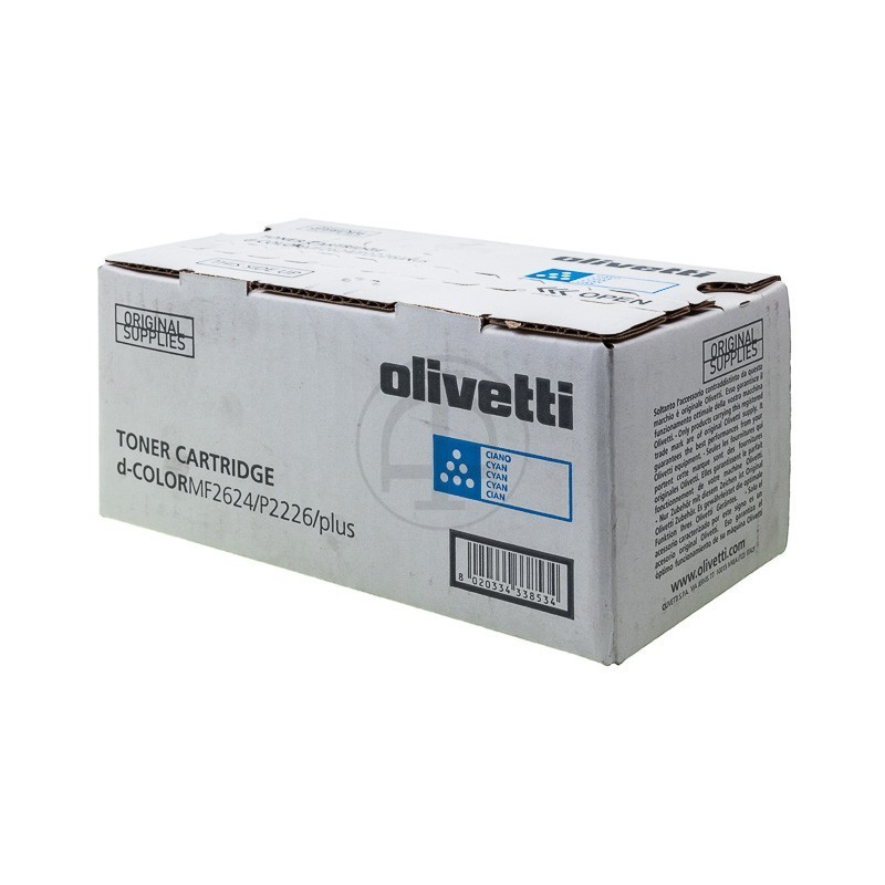 Toner Laser Cyan Olivetti pour D-Color MFP 2226/ 2226PLUS/ 2624/ 2624PLUS