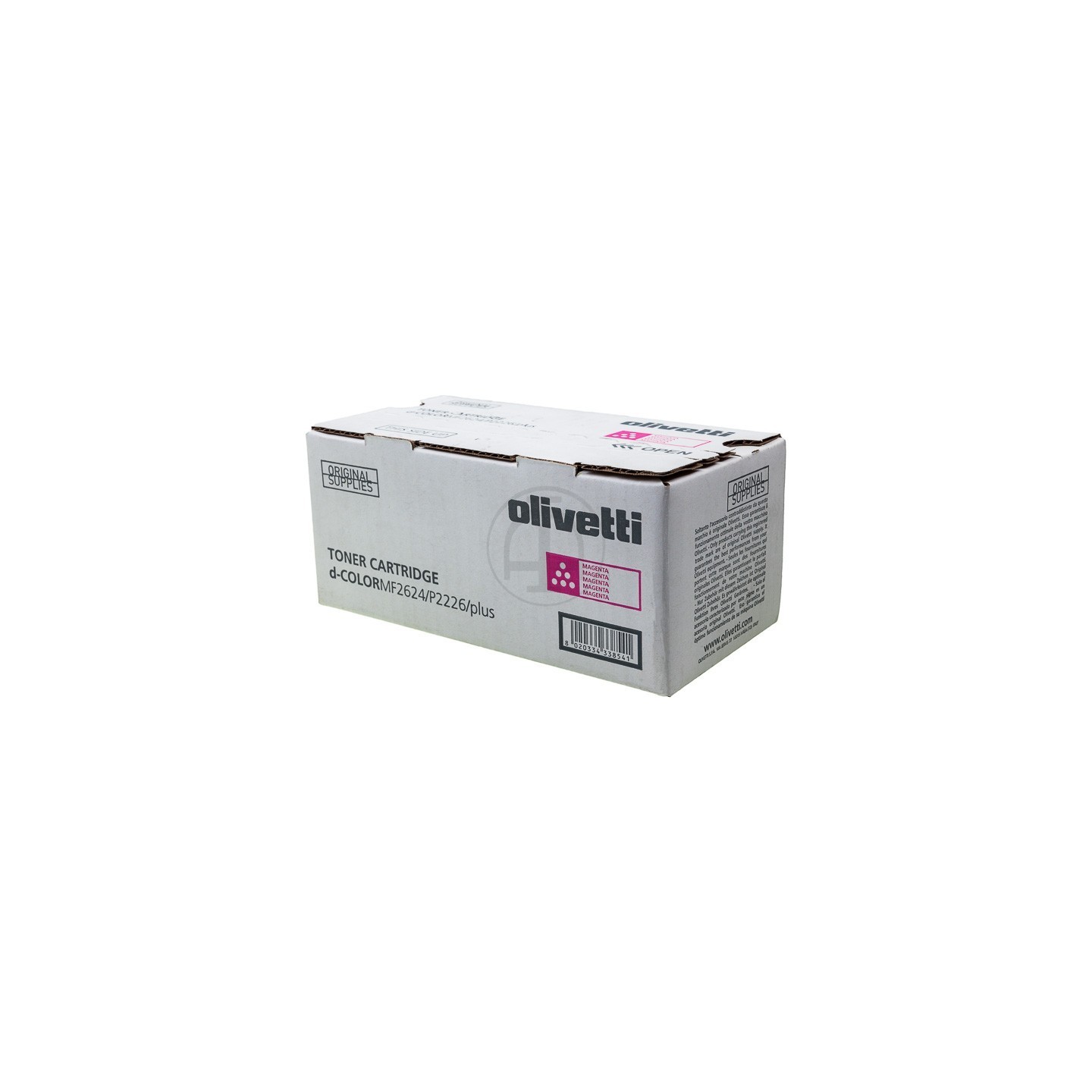 Toner Laser Magenta Olivetti pour D-Color MFP 2226/ 2226PLUS/ 2624/ 2624PLUS