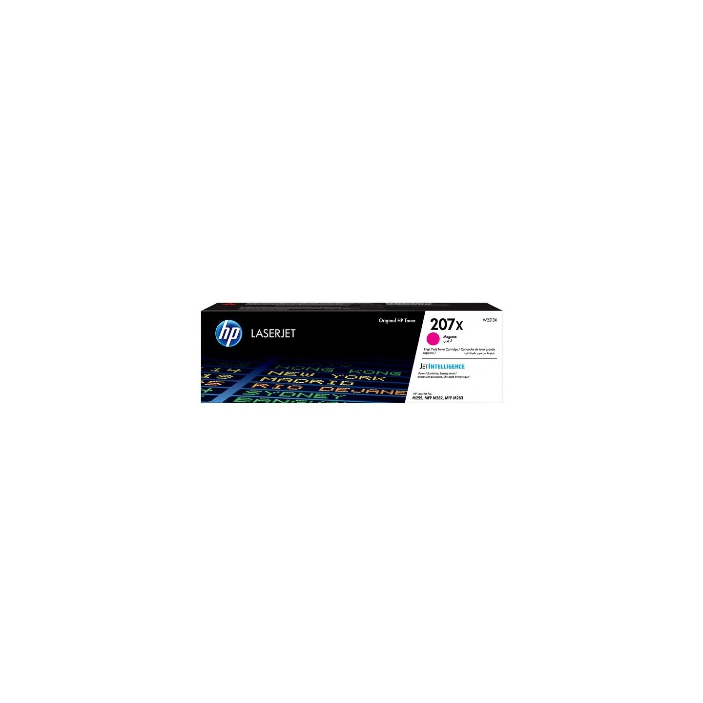 Cartouche Toner Magenta Haute Capacité HP pour laserjet Pro M255 / M283 ... (207X)