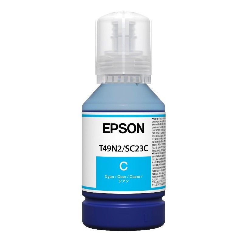 Cartouche d'encre Cyan Epson pour SC-T3100X (T49H) - 140ml