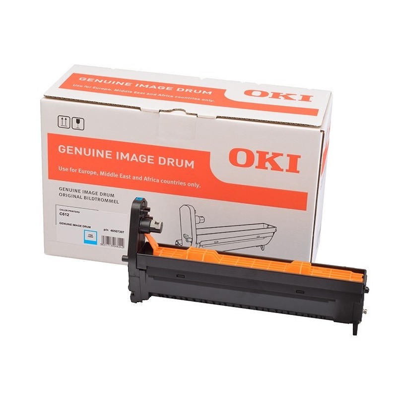 Tambour Oki Original - Cyan - 30 000 Pages pour C612n - C612dn