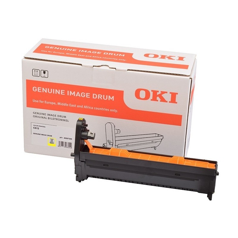Tambour Oki Original - Jaune - 30 000 Pages pour C612n - C612dn