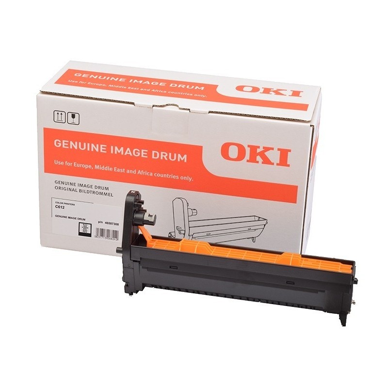 Tambour Oki Original - Noir - 30 000 Pages pour C612n - C612dn
